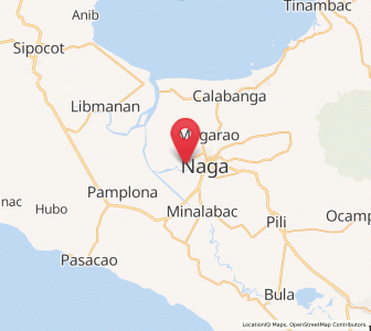 Map of Dugcal, Bicol
