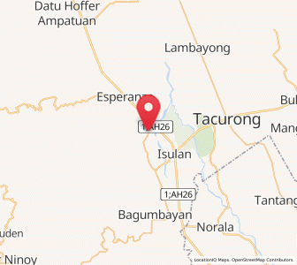 Map of Dukay, Soccsksargen