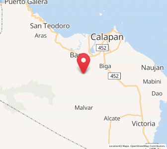 Map of Dulangan, Mimaropa