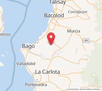 Map of Dulao, Western Visayas