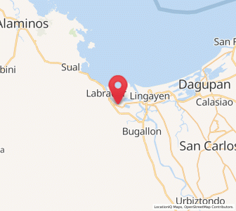 Map of Dulig, Ilocos