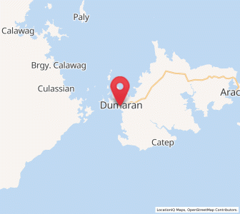 Map of Dumaran, Mimaropa