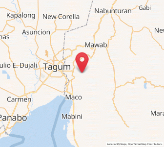 Map of Dumlan, Davao