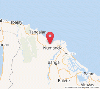 Map of Dungon, Western Visayas