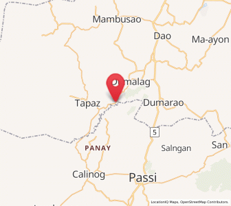 Map of Duran, Western Visayas
