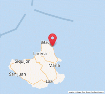 Map of Enrique Villanueva, Central Visayas