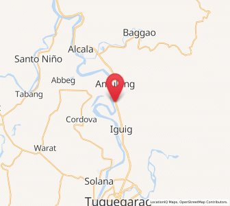 Map of Estefania, Cagayan Valley