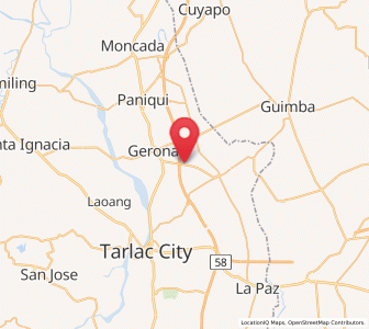 Map of Estipona, Central Luzon