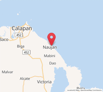 Map of Estrella, Mimaropa
