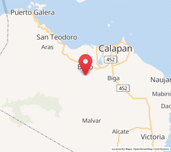 Map of Evangelista, Mimaropa