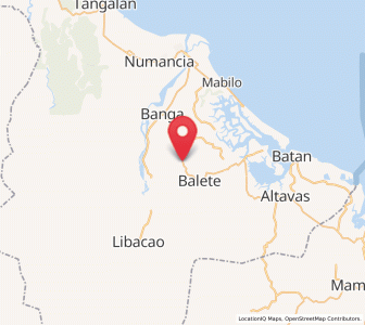 Map of Feliciano, Western Visayas