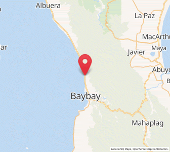 Map of Gabas, Eastern Visayas