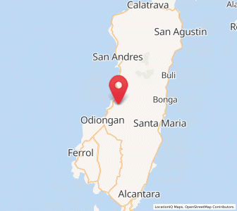 Map of Gabawan, Mimaropa