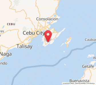 Map of Gabi, Central Visayas