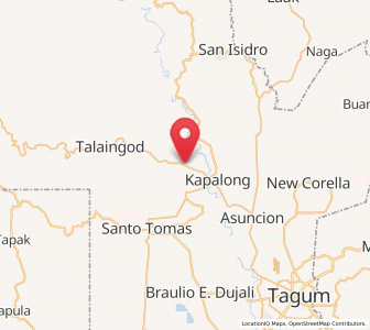 Map of Gabuyan, Davao