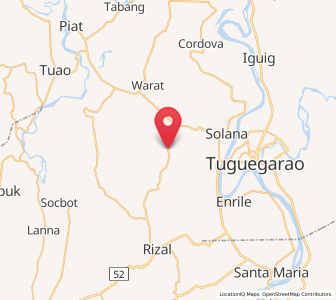 Map of Gadu, Cagayan Valley