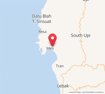 Map of Gadung, Autonomous Region in Muslim Mindanao