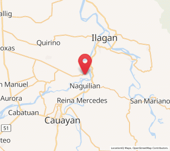 Map of Gamu, Cagayan Valley