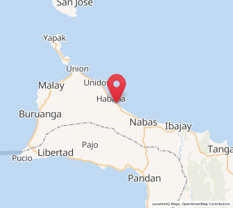 Map of Gibong, Western Visayas