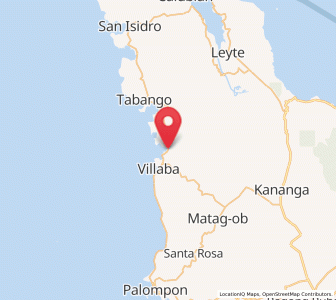 Map of Ginabuyan, Eastern Visayas