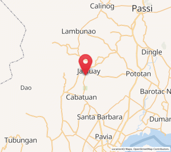 Map of Gines-Patay, Western Visayas