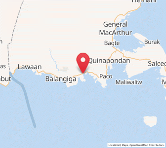 Map of Giporlos, Eastern Visayas