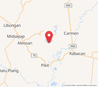 Map of Gocoton, Soccsksargen