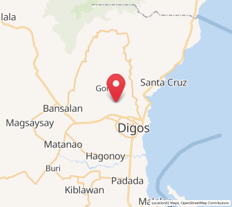 Map of Goma, Davao