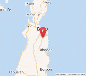 Map of Guadalupe, Central Visayas