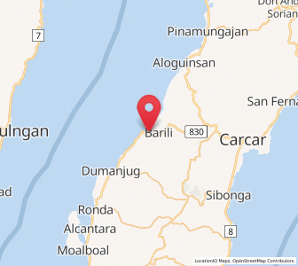 Map of Guibodangan, Central Visayas