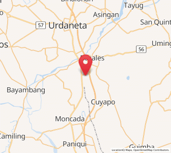 Map of Guiling, Ilocos