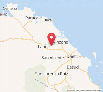 Map of Guinacotan, Bicol