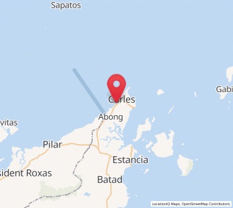 Map of Guinticgan, Western Visayas
