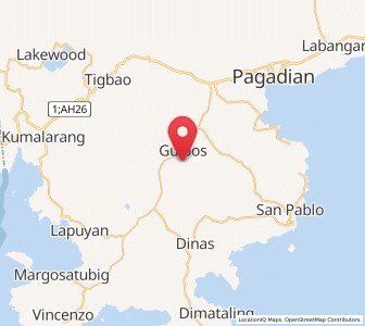 Map of Guipos, Zamboanga Peninsula
