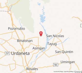 Map of Guiset East, Ilocos