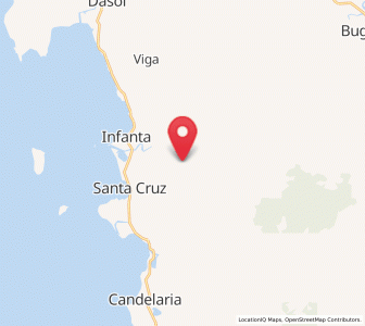 Map of Guisguis, Central Luzon