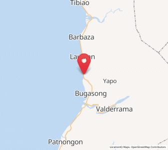 Map of Guisijan, Western Visayas