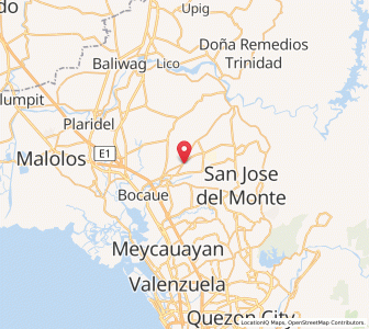 Map of Guyong, Central Luzon