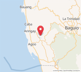 Map of Halog West, Ilocos