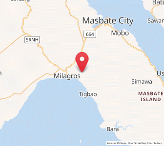 Map of Hamoraon, Bicol