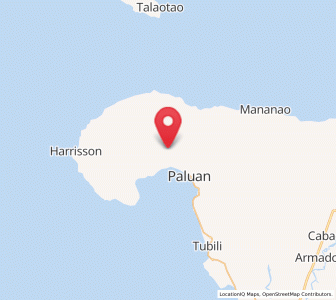Map of Harrison, Mimaropa