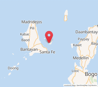 Map of Hilantagaan, Central Visayas