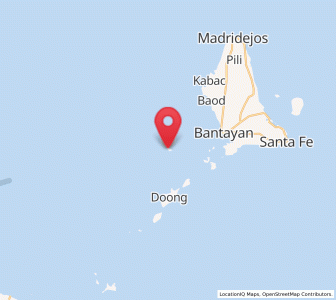 Map of Hilotongan, Central Visayas