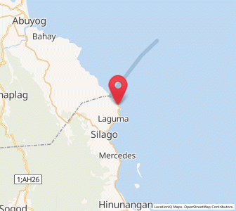 Map of Hingatungan, Eastern Visayas