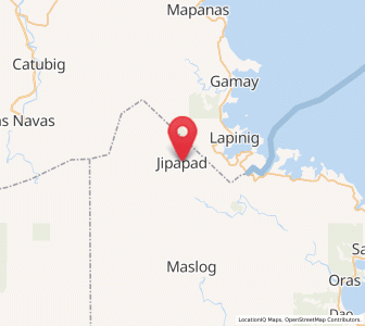 Map of Hipadpad, Eastern Visayas