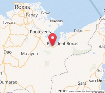 Map of Hipona, Western Visayas