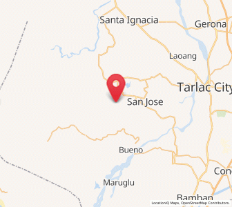 Map of Iba, Central Luzon