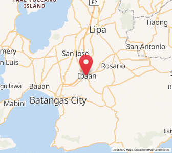 Map of Ibaan, Calabarzon