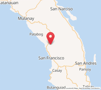 Map of Ibabang Tayuman, Calabarzon