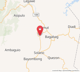 Map of Ibung, Cagayan Valley
